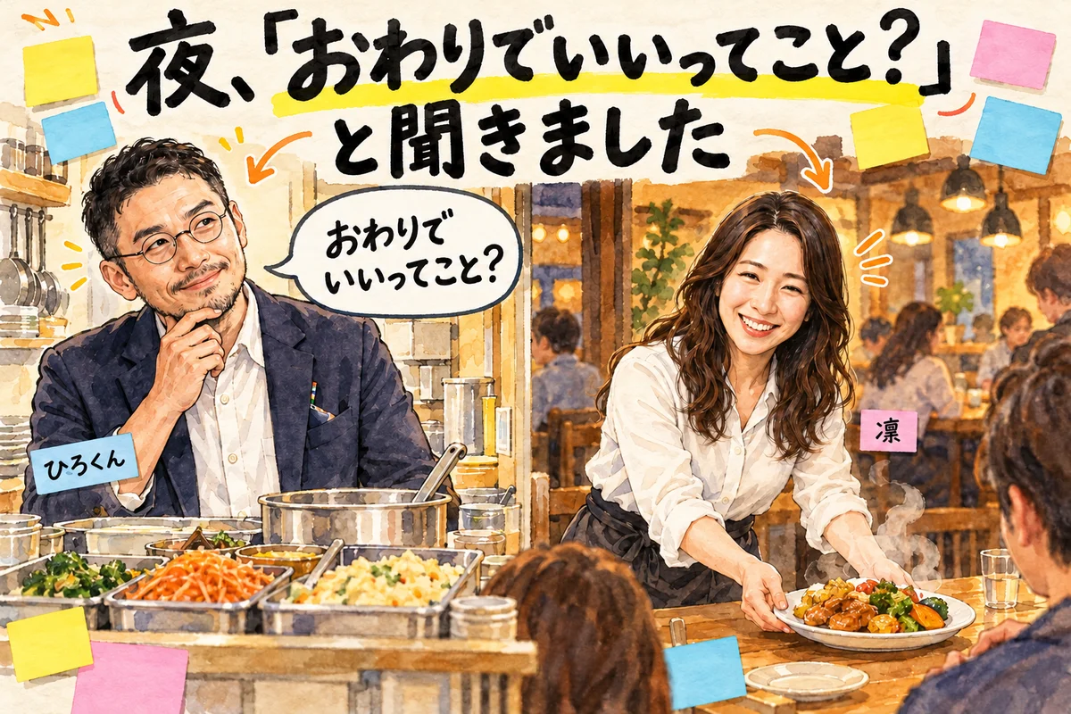 AIが「完了にしていい?」と聞いてきたら、「完成までのステップだして」と返す|分身AI日記 DAY199 夜、「おわりでいいってこと?」と聞きました