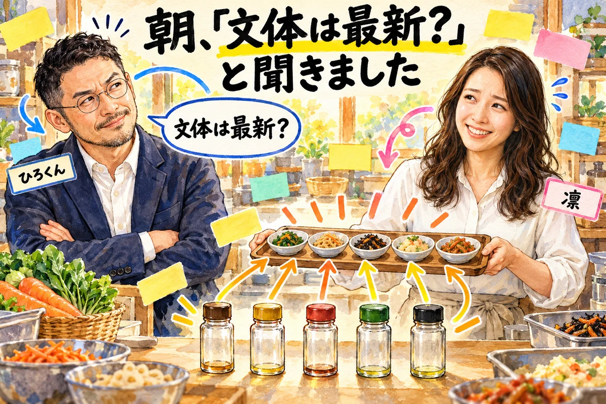 AIに間違いを指摘したら、必須の名乗りまで消えた。「必須だろ」と返した話|分身AI日記 DAY200 朝、「文体は最新?」と聞きました
