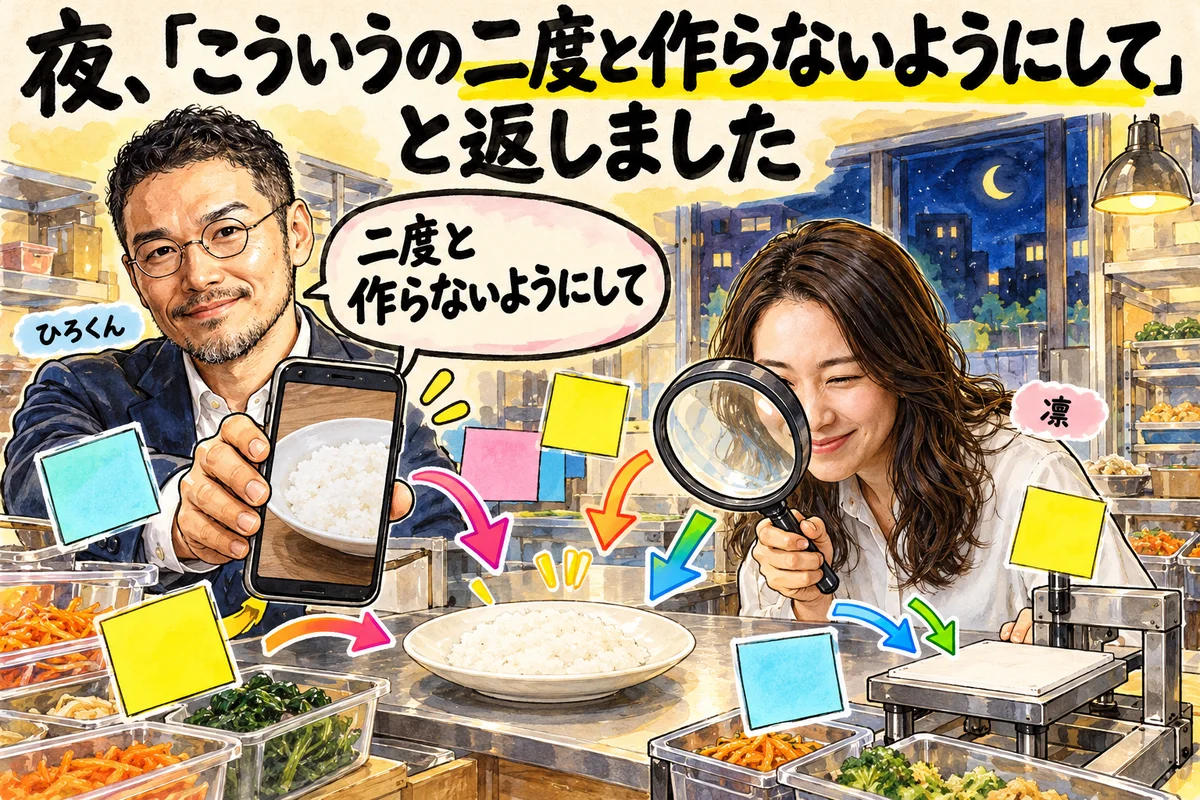 AIに間違いを指摘したら、必須の名乗りまで消えた。「必須だろ」と返した話|分身AI日記 DAY200 夜、「こういうの二度と作らないようにして」と返しました